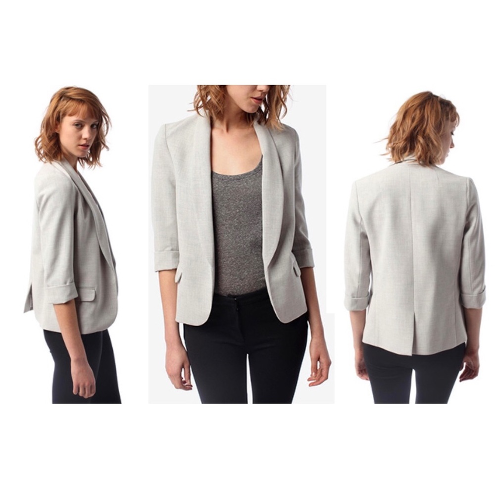 Sparkle and Fade Grey Blazer